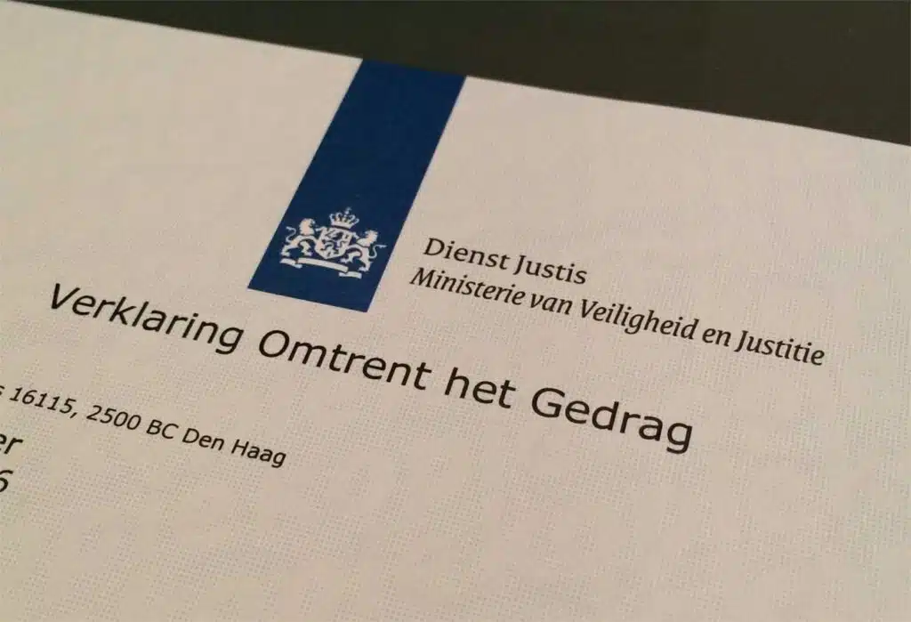 Verklaring Omtrent het Gedrag